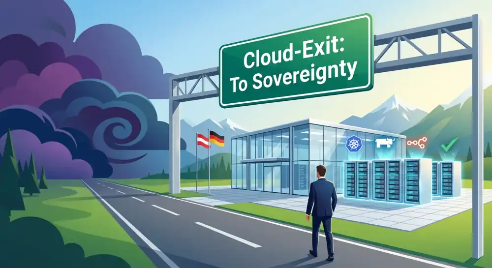Souveränität durch Architektur: Warum der Cloud-Exit ein Schritt nach vorn ist