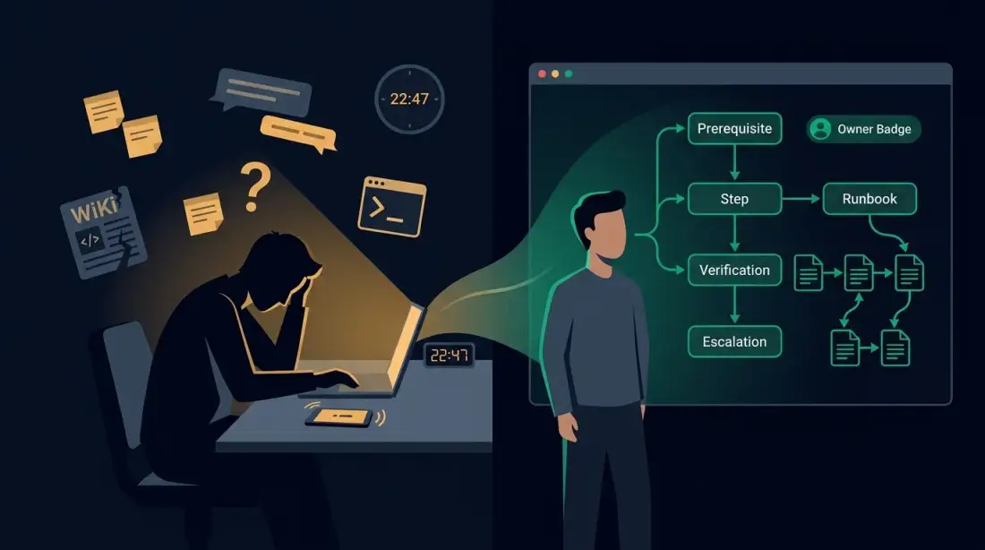 Runbook-Driven Operations for SMEs: Documenting Knowledge Instead of Keeping It