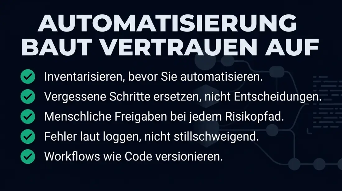 Artikel-Takeaway: Warnsignale und verstecktes Kostenmodell manueller Übergaben